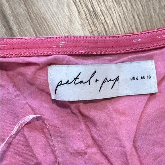 Petal & Pup Pink Strapless Dress size 6 - Picture 2 of 8